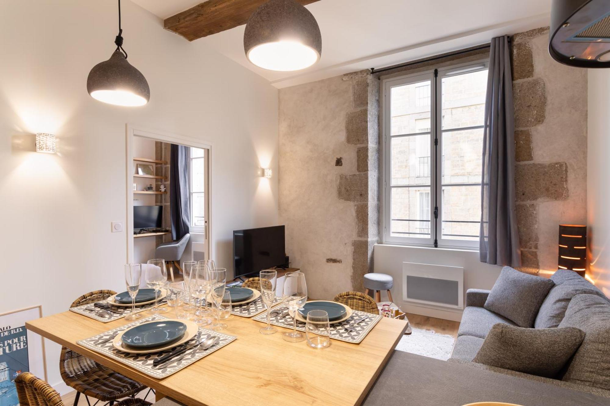 Le Kodama - Appt En Plein Coeur De St Malo Saint-Malo Exterior foto